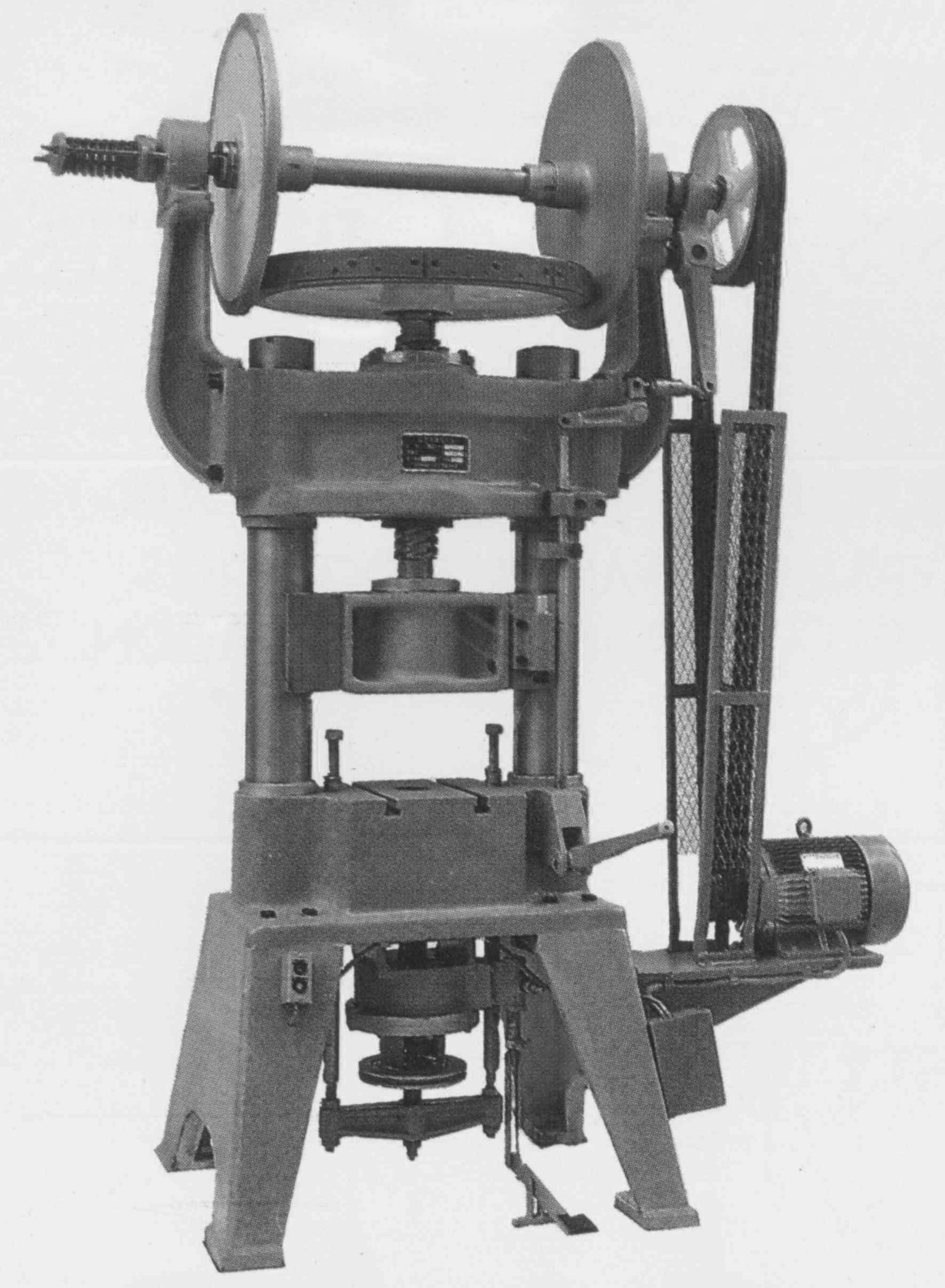 J93-30A型双盘摩擦压砖机